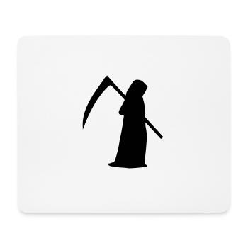 Sense Tod Silhouette Geschenk Halloween - Mousepad (Querformat) - Weiß - Vorne
