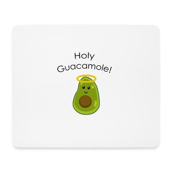 guacamole Saint! / Idée cadeau - Tapis de souris (format paysage) - blanc - Devant