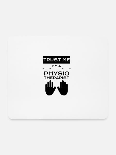 Physio - Mousepad (Querformat) - Weiß