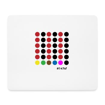 Snooker #147sf - Mousepad (Querformat) - Weiß - Vorne