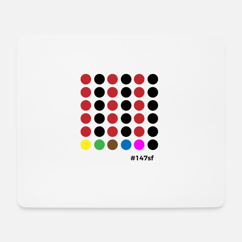 Snooker #147sf - Mousepad (Querformat) - Weiß