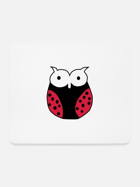 Ladybug Gross - Mouse Pad (horizontal) - white