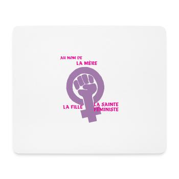 La Sainte Trinité - Tapis de souris (format paysage) - blanc - Devant
