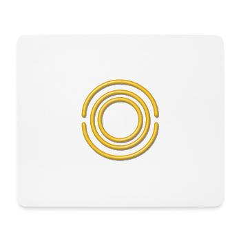 OOS - Schutz Kraft, Schutzhülle, digital gelb, - Mousepad (Querformat) - Weiß - Vorne