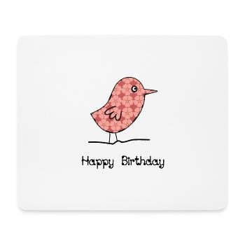 JAHRESTAG. ALLES GUTE ZUM GEBURTSTAG!. ALLES GUTE ZUM GEBURTSTAG!. - Mousepad (Querformat) - Weiß - Vorne