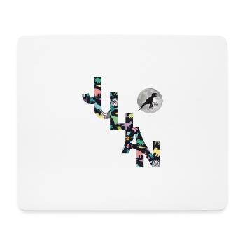 JULIAN - Beautiful boy name with dinosaur - Mouse Pad (horizontal) - white - Front