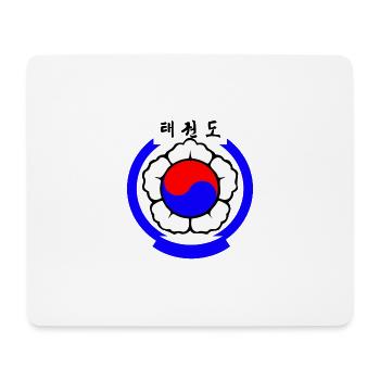 Taekwondo Logo Koreanische Kampfkunst - Mousepad (Querformat) - Weiß - Vorne