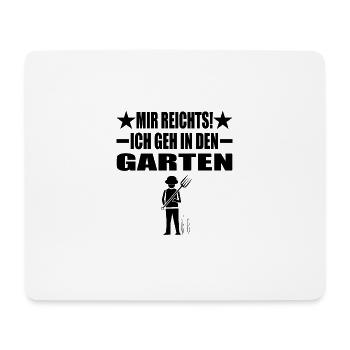 Garten - Mousepad (Querformat) - Weiß - Vorne