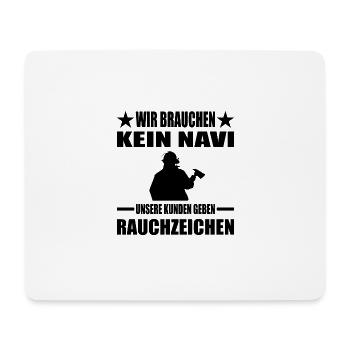 Feuerwehr - Mousepad (Querformat) - Weiß - Vorne