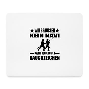 Feuerwehr - Mousepad (Querformat) - Weiß - Vorne