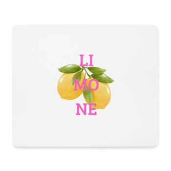 Limone - Mousepad (Querformat) - Weiß - Vorne