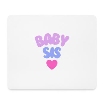 Baby Sis Love - Mousepad (Querformat) - Weiß - Vorne