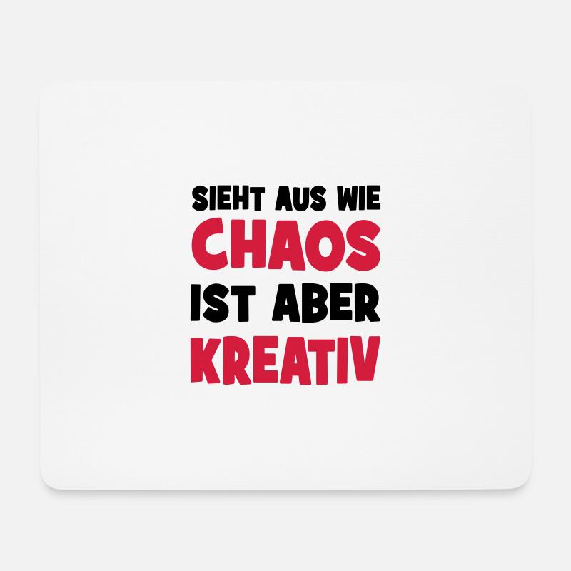 kreativ - Mousepad (Querformat) - Weiß