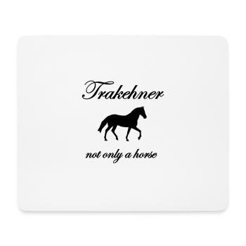 Trakehner, not only a horse - Mousepad (Querformat) - Weiß - Vorne