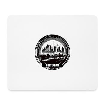 Rotterdam aux Pays-Bas - Tapis de souris (format paysage) - blanc - Devant
