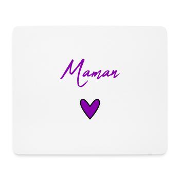 HAPPY BIRTHDAY. HEART. HAPPY MOTHER'S DAY. MOM. FEAST - Mouse Pad (horizontal) - white - Front