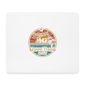 Original 1967 Vintage 1967 Birthday Retro 1967 - Mouse Pad (horizontal) - white - Front