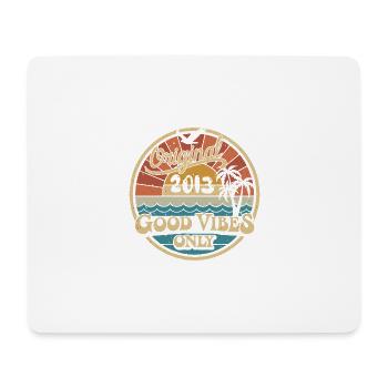 Original 2013 Vintage 2013 Birthday Retro 2013 - Mouse Pad (horizontal) - white - Front