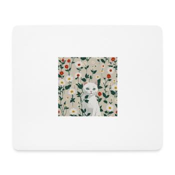 Finde mich! - Mousepad (Querformat) - Weiß - Vorne