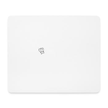 Chefkoch Küche Geschenk Geschenkidee Geburtstag - Mousepad (Querformat) - Weiß - Vorne