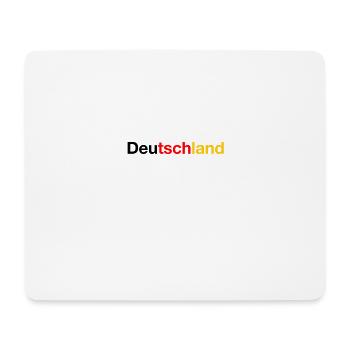 Allemagne - Tapis de souris (format paysage) - blanc - Devant