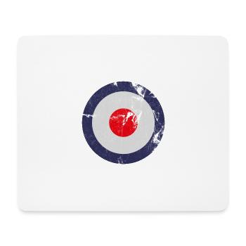 MOD Logo Design, Iconic I960's - Mouse Pad (horizontal) - white - Front