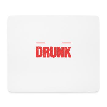 Gut in darts. Alkoholische Person Geschenk - Mousepad (Querformat) - Weiß - Vorne