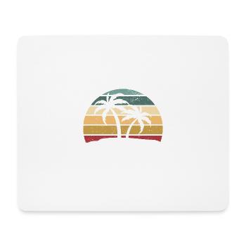 Monterey State Beach Welcome to Summer California - Mouse Pad (horizontal) - white - Front
