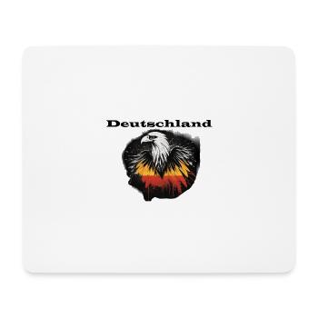 Deutschland - Mousepad (Querformat) - Weiß - Vorne