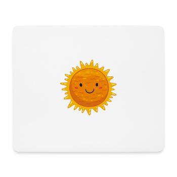 Sommer - Mousepad (Querformat) - Weiß - Vorne