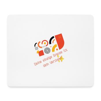 Inspirierende Zitate für Erfolg und Motivation - Mousepad (Querformat) - Weiß - Vorne