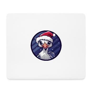 Strauß Weihnachten X-Mas - Mousepad (Querformat) - Weiß - Vorne