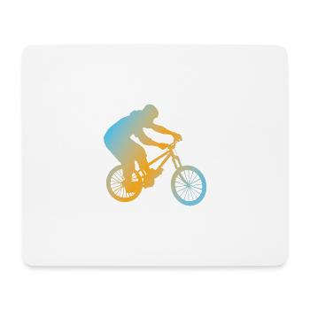 Fahrrad - Mousepad (Querformat) - Weiß - Vorne