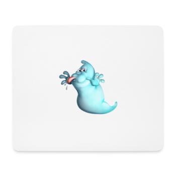 Ghost - Mousepad (Querformat) - Weiß - Vorne