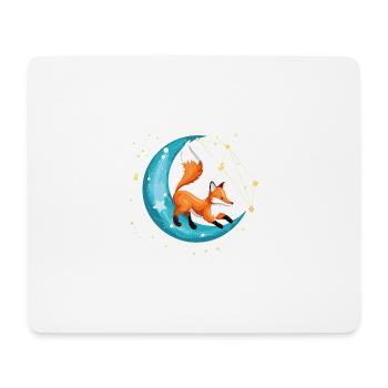 Luna Fuchs - Mousepad (Querformat) - Weiß - Vorne