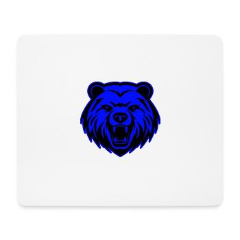 Bear Animal Portrait - Mouse Pad (horizontal) - white - Front