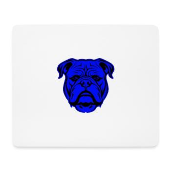 Bulldog Dog Animal Portrait - Mouse Pad (horizontal) - white - Front