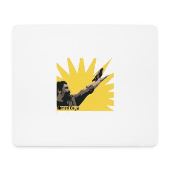 Ahmed Kaya - Mousepad (Querformat) - Weiß - Vorne