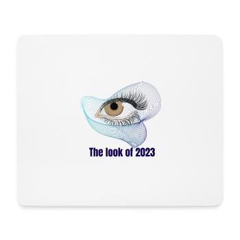 The look of 2023 - Tapis de souris (format paysage) - blanc - Devant