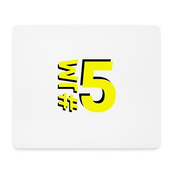 JM5-KARTON - Mousepad (Querformat) - Weiß - Vorne