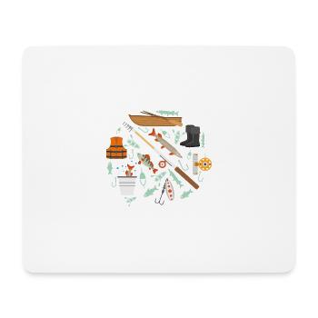 Wassersport - Mousepad (Querformat) - Weiß - Vorne