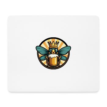 Dragonfly Beer - Mouse Pad (horizontal) - white - Front