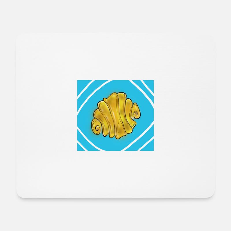 Franzbrötchen - Mouse Pad (horizontal) - white
