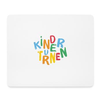 Kinderturnen - Mousepad (Querformat) - Weiß - Vorne