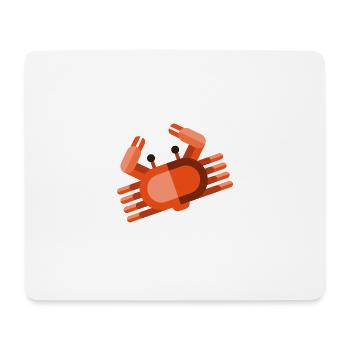 Meerestiere - Mousepad (Querformat) - Weiß - Vorne