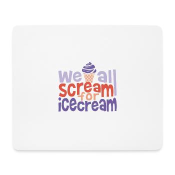 Sommer - Mousepad (Querformat) - Weiß - Vorne