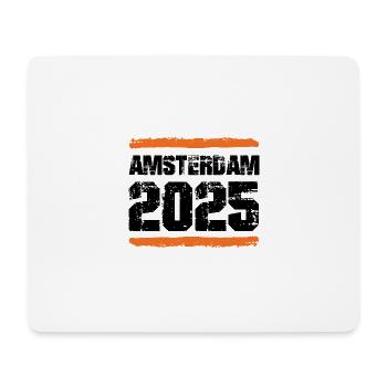 Amsterdam 2025 Team - Mouse Pad (horizontal) - white - Front