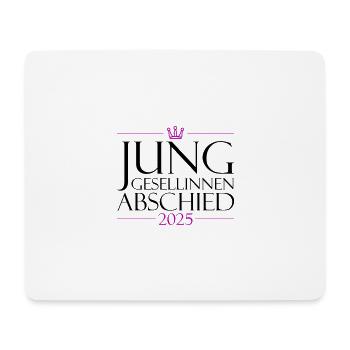 Junggesellinnen Abschied 2025 Jga Party - Mousepad (Querformat) - Weiß - Vorne