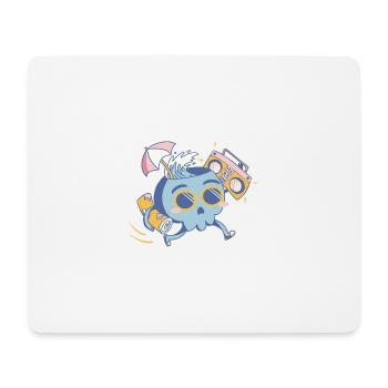 Sommer - Mousepad (Querformat) - Weiß - Vorne