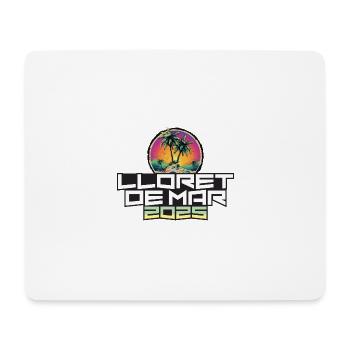 Lloret de mars 2025 Palmiers de vacances - Tapis de souris (format paysage) - blanc - Devant